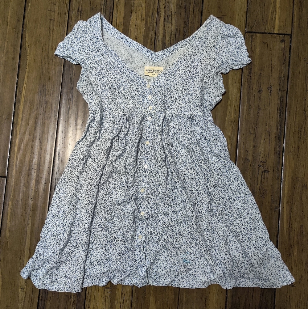 SOLD Denim & Supply Vintage Floral Babydoll Dress